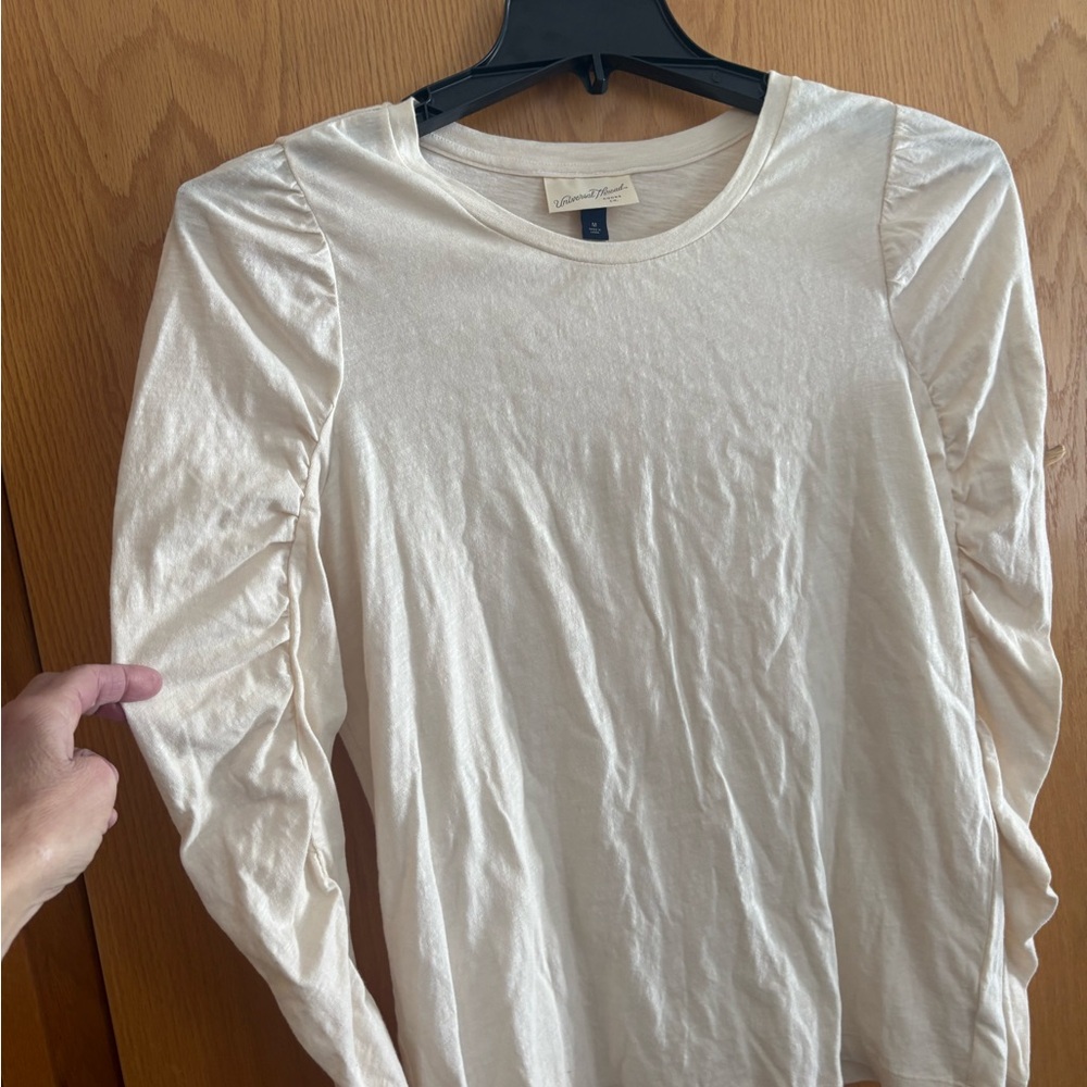 Universal Thread Cream Long Sleeve Top - Picture 3 of 4